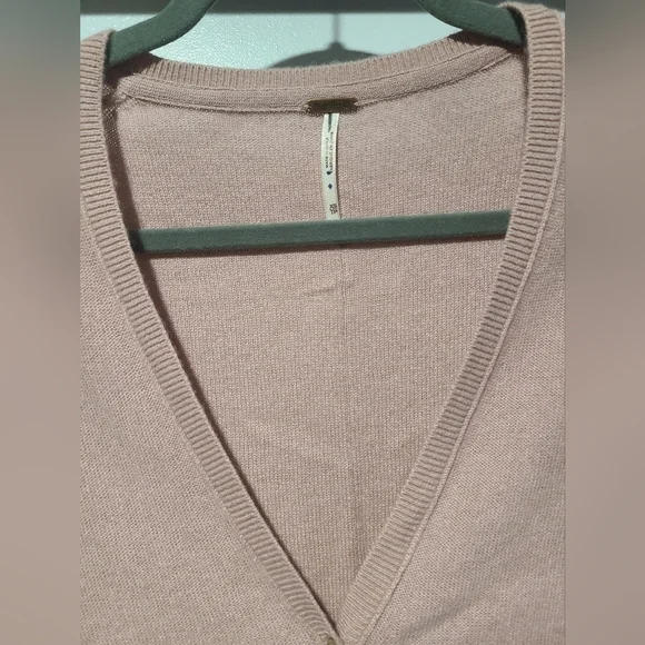NWOT Free People Cardigan Cashmere/Silk size XS - Picture 5 of 6